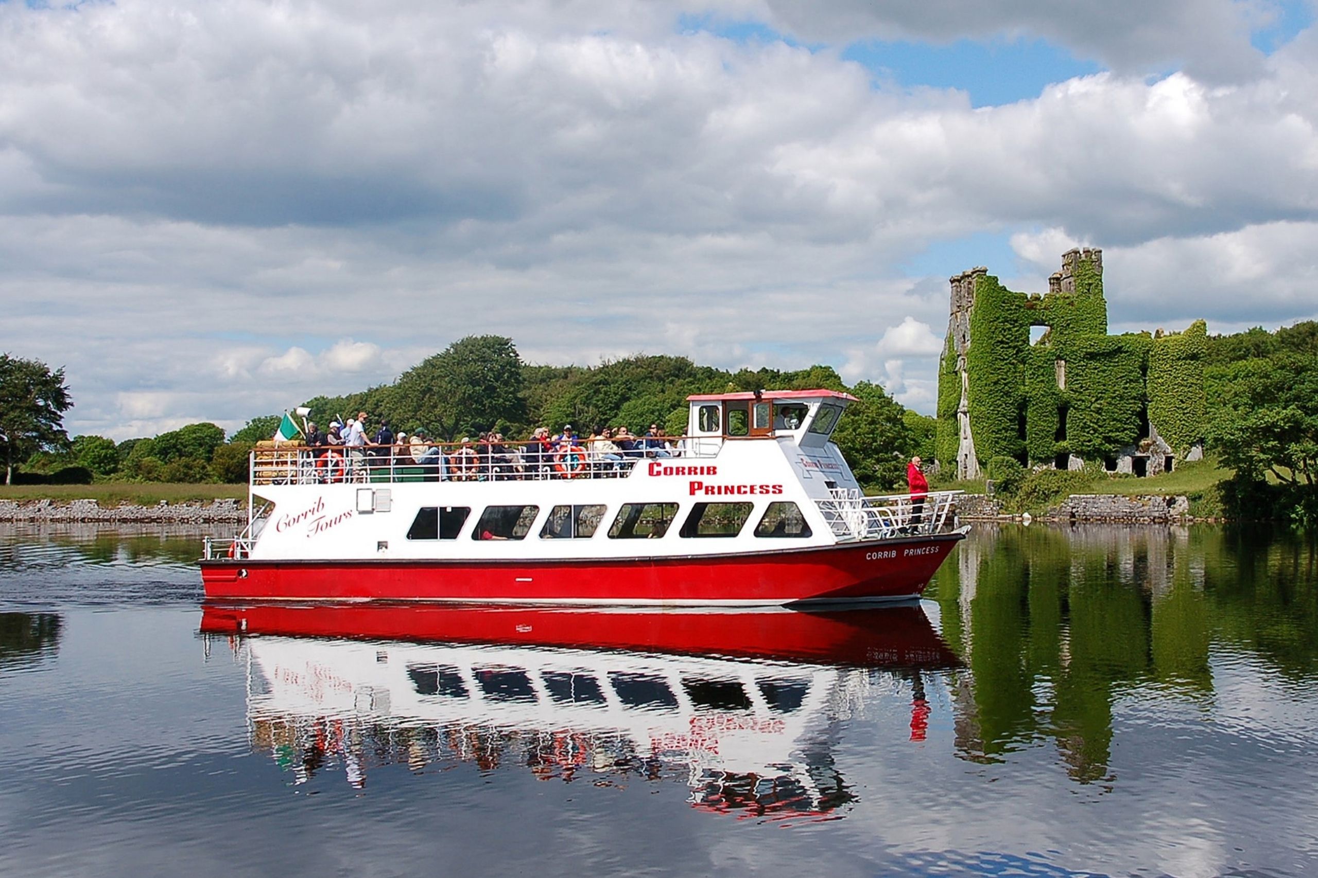 Enjoying a River Cruise on the Corrib Princess is One of the Top Things to Do in Galway